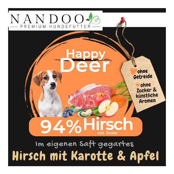 NANDOO Absolut Hirsch 800g