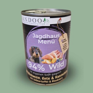 Jagdhaus Menü – Wildschwein, Ente, Kaninchen...